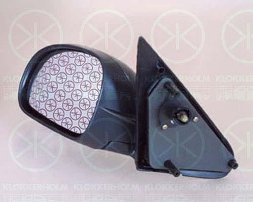 Exterior Mirror, Control: cable pull, Convex, Right, 8148 JA (PEUGEOT), 8149 V7 (PEUGEOT)