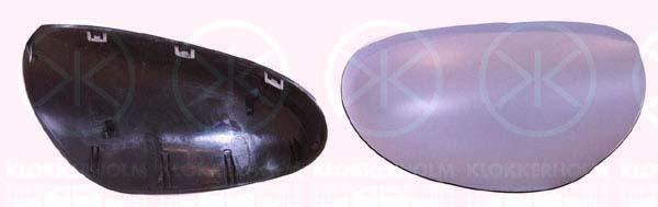 Housing, exterior mirror, w/primer, Left, 8152 30 (PEUGEOT)