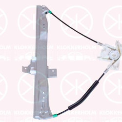 Window Regulator, OE-type, without electric motor, Electric, Left Front, 9221 Q6 (PEUGEOT)