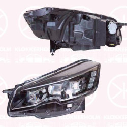 Headlight, Right, Illuminance [lx]: 12.5, LED, for vehicles with adaptive front lighting, Valeo, 1612495280 (PEUGEOT), 9807241680 (PEUGEOT)