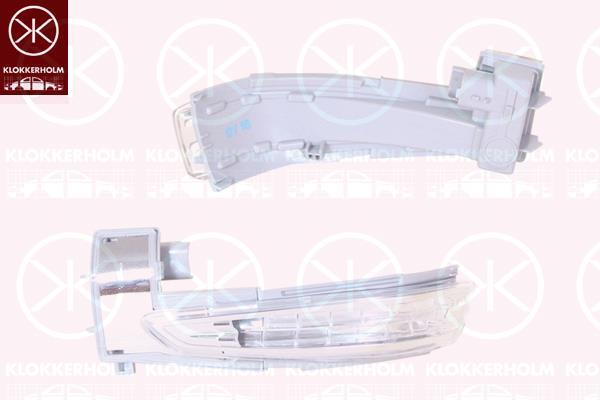 Direction Indicator, Exterior Mirror, Right, LED, 6325 J5 (PEUGEOT), 6325 J5 (DS), 6325 J5 (CITROEN)