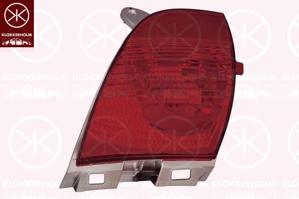 Rear Fog Light, without bulb holder, Left, 6350GH (PEUGEOT)