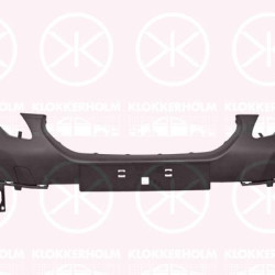 Bumper, Front, Upper section, w/primer, 16 101 439 80 (PEUGEOT)