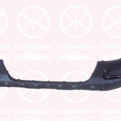 Bumper, Front, with holes for extensions, Lower Section, w/primer, 98 025 206 80 (PEUGEOT)