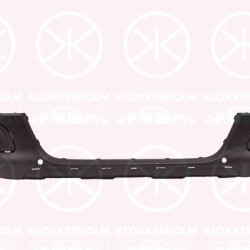 Bumper, Front, with hole(s) for parking distance control, Lower Section, w/primer, 96 784 937 80 (PEUGEOT)