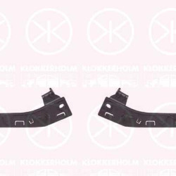 Mounting Bracket, bumper, Plastic, Front, both sides, 1610145680 (PEUGEOT)