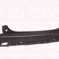 Bumper, Rear, with hole(s) for parking distance control, with holes for extensions, 16 101 162 80 (PEUGEOT)