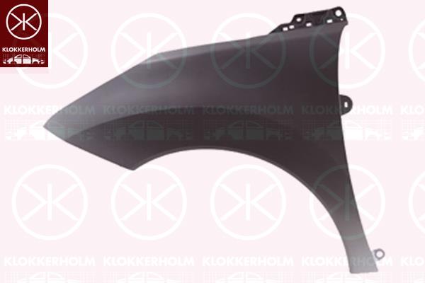 Wing, Plastic, Left Front, 7840 W9 (PEUGEOT), 7840 W9 (DS), 7840 W9 (CITROEN), 7840.W9 (PEUGEOT)