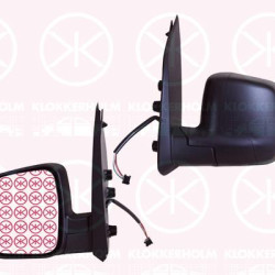 Exterior Mirror, for electric mirror adjustment, Convex, Heatable, Left, 0000735460571 (FIAT), 0000735645080 (FIAT), 0000735674076 (FIAT), 1622151280 (PEUGEOT), 1622151280 (DS), 1622151280 (CITROEN), 1638418680 (PEUGEOT), 1638418680 (DS), 1638418680 (CITROEN), 735460571 (FIAT), 8153 VJ (PEUGEOT), 8153 VJ (DS), 8153 VJ (CITROEN)