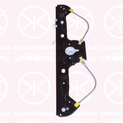 Window Regulator, OE-type, without electric motor, Electric, Left Front, 0000052134009 (FIAT), 0001354726080 (FIAT), 1354726080 (FIAT), 1368331080 (FIAT), 52148374 (FIAT), 9221 EP (PEUGEOT), 9221 EP (DS), 9221 EP (CITROEN), 9221 HE (PEUGEOT)