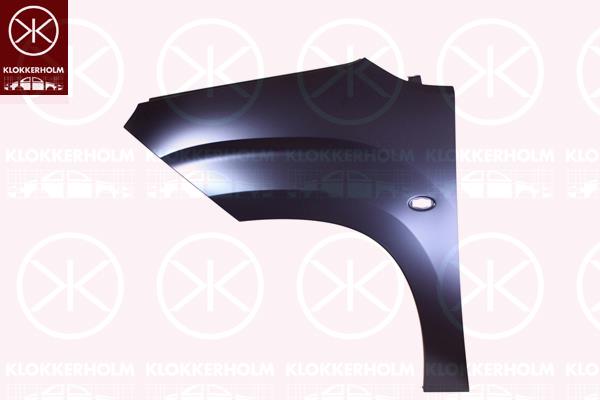 Wing, Left Front, Electrogalvanized, 9816482780 (PEUGEOT), 9816482780 (OPEL), 9816482780 (CITROEN), SU001 A9730 (TOYOTA)