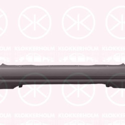 Bumper, w/primer, Rear, 1633557680 (PEUGEOT), 1633557680 (CITROEN), 39165983 (OPEL)