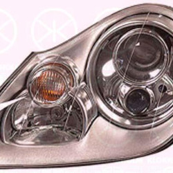 Headlight, Right, Illuminance [lx]: 17.5, Bi-Xenon, without control unit for Xenon, Valeo, 95563115800 (PORSCHE), 95563115831 (PORSCHE)