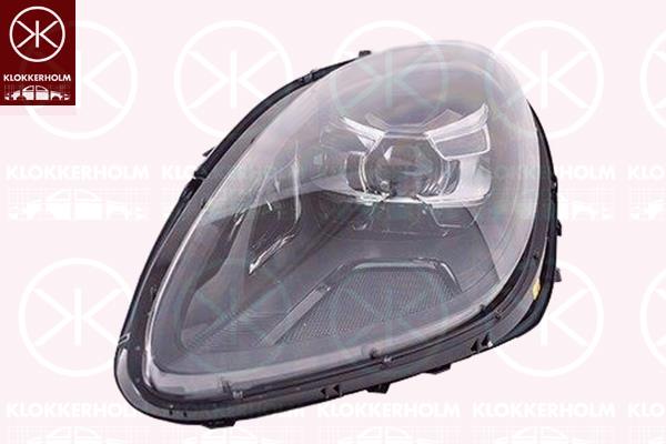 Headlight, Left, LED, Housing Colour: Aluminium, Number of light functions: 4, AL, 95B941009AP (PORSCHE), 95B941079AP (PORSCHE), 95B941079BB (PORSCHE)