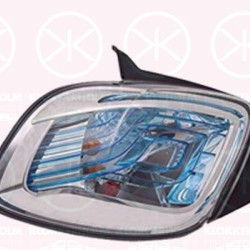 Tail Light Assembly, Left, Model Year to: 2019, with bulb holder, AL, 26 55 555 21R (RENAULT), 26 55 578 92R (RENAULT)