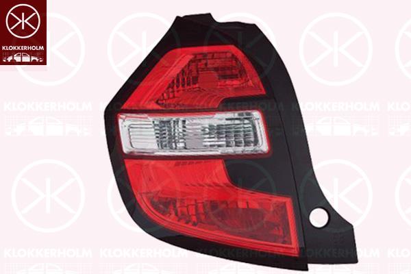 Tail Light Assembly, Right, without bulb holder, 265501361R (RENAULT)