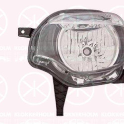 Headlight, Right, Illuminance [lx]: 17.5, H4, without motor for headlamp levelling, 26 01 042 96R (RENAULT), 260104296R (RENAULT)