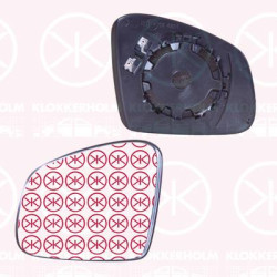 Mirror Glass, exterior mirror, Left, Heatable, Aspherical, 453 811 61 00 (MERCEDES), 96 37 341 02R (RENAULT), A 453 811 61 00 (MERCEDES), A453 811 61 00 (MERCEDES)