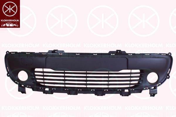 Radiator Grille, Front, with hole(s) for fog lights, Lower Section, 62 25 458 05R (RENAULT)