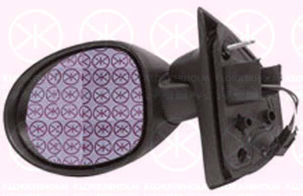 Exterior Mirror, for electric mirror adjustment, Convex, Right, 77 00 834 989 (RENAULT)