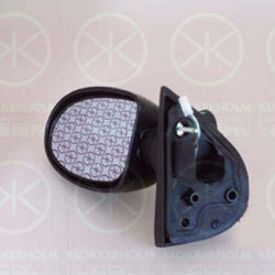 Exterior Mirror, for electric mirror adjustment, Convex, Right, 77 03 302 916 (RENAULT), 7700834989 (RENAULT)