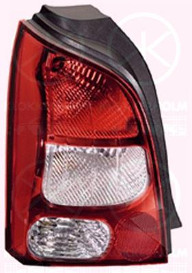 Tail Light Assembly, without bulb holder, Left, 82 00 387 888 (RENAULT)