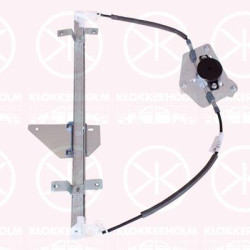 Window Regulator, 3-drs, without electric motor, Electric, Left Front, 8200731462 (RENAULT)