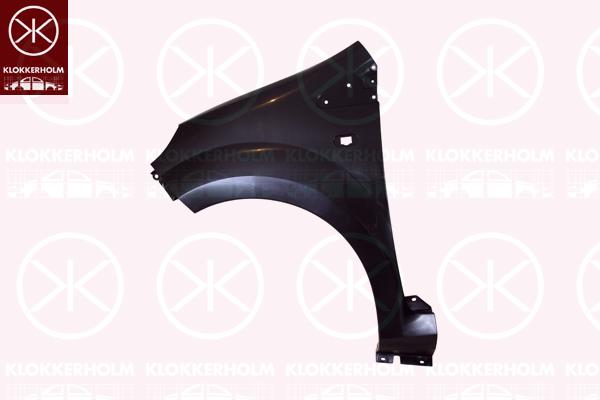 Wing, Plastic, Left Front, with hole for direction indicator, 77 01 477 873 (RENAULT)