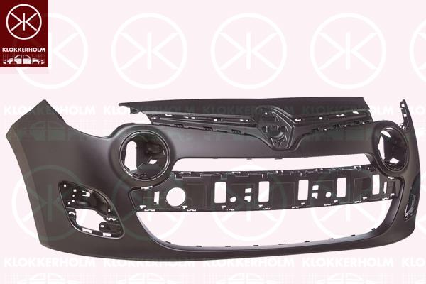 Bumper, w/primer, Front, 62 02 280 72R (RENAULT)