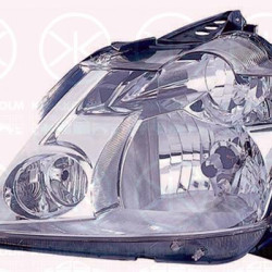 Headlight, H7/H1, without motor for headlamp levelling, Left, Illuminance [lx]: 20, 77 01 058 174 (RENAULT)