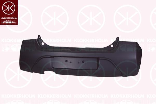 Bumper, w/primer, SPORT, DYNAMIC, Rear, 77 01 477 841 (RENAULT)