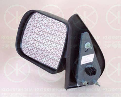 Exterior Mirror, for electric mirror adjustment, Convex, Right, 77 00 304 835 (RENAULT), 8465104 (RENAULT)