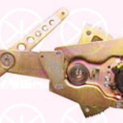 Window Regulator, with electric motor, Electric, Left Front, 77 00 303 543 (RENAULT)