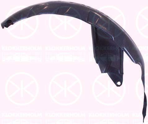 Liner, wheelhouse, Plastic, Left Front, Rear Section, 82 00 156 691 (RENAULT)