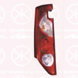 Tail Light Assembly, Right, for vehicles with rear doors, with bulb holder, Valeo, 82 00 419 952 (RENAULT)