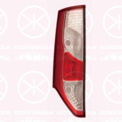 Tail Light Assembly, Left, for vehicles with tailgate, without bulb holder, 265557352R (RENAULT)