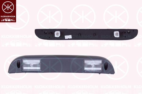 Licence Plate Light, for vehicles with tailboard, OLSA, 265103161R (RENAULT), 8200419876 (RENAULT)