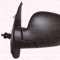 Exterior Mirror, w/primer, for electric mirror adjustment, Convex, Heatable, Left, 77 01 068 840 (RENAULT), 77 01 068 845 (RENAULT), 77 01 068 848 (RENAULT), 82 00 702 113 (RENAULT)