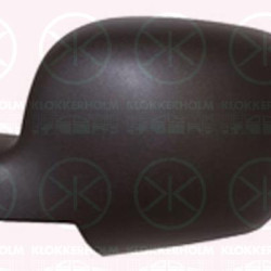 Housing, exterior mirror, black, Right, 77 01 068 842 (RENAULT)