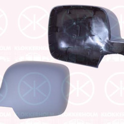 Housing, exterior mirror, w/primer, Left, 77 01 068 845 (RENAULT)