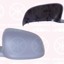 Housing, exterior mirror, Left, w/primer, 96 37 335 48R (RENAULT)