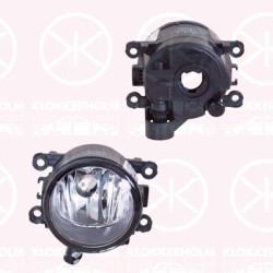 Front Fog Light, Left Front, H11, for vehicles with dynamic bending light, without bulb holder, 26155-00Q0D (NISSAN), 261558707R (RENAULT), 44 22 781 (OPEL), 6000618054 (FIAT), 93867966 (OPEL)