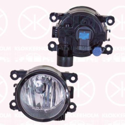 Front Fog Light, Left Front, H11, for vehicles with dynamic bending light, Valeo, 26155-00Q0D (NISSAN), 261558707R (RENAULT), 44 22 781 (OPEL), 6000618054 (FIAT), 93867966 (OPEL)