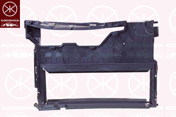 Radiator Support, Plastic, Full Body Section, 215592894R (RENAULT), 215597509R (RENAULT)