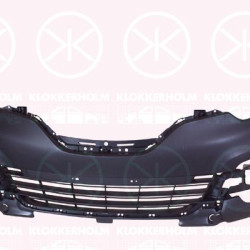 Bumper, w/primer, Front, 62 02 207 66R (RENAULT), 620225730R (RENAULT)