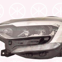 Headlight, Left, LED, with daytime running light (LED), with motor for headlamp levelling, 260607491R (RENAULT), 260608054R (RENAULT)