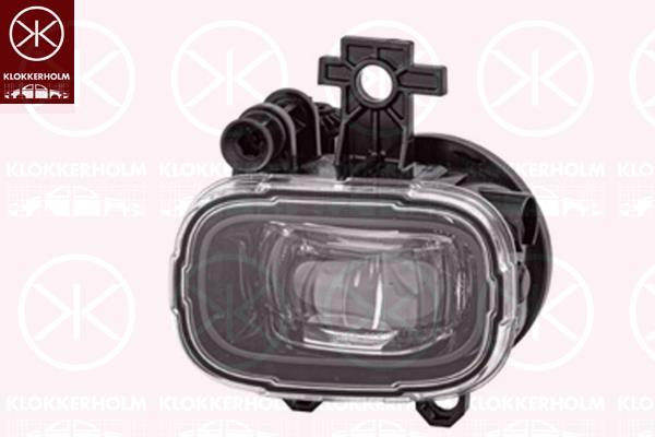 Front Fog Light, Left, LED, 26 15 508 62R (NISSAN), 2615500Q0E (NISSAN), 261550862R (RENAULT)