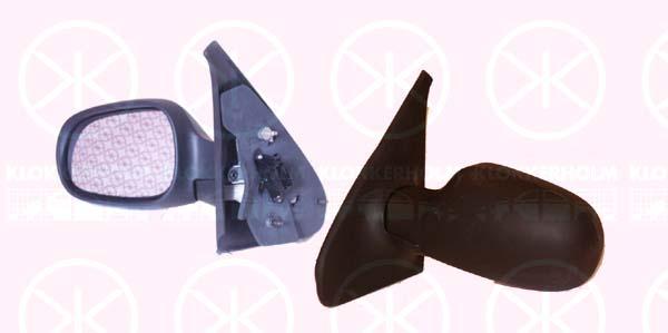 Exterior Mirror, for electric mirror adjustment, Convex, Heatable, Right, 77 00 415 330 (RENAULT), 8455130 (RENAULT)