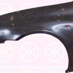 Wing, Plastic, Left Front, with hole for direction indicator, 77 01 471 380 (RENAULT), 77 01 473 025 (RENAULT), 7700842506 (RENAULT), 7701471380 (RENAULT), 8455002 (VOLVO)