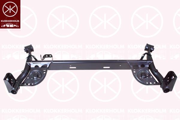 Axle Beam, with bush, Rear Axle, 555025363R (RENAULT), 77 01 477 386 (RENAULT), 77 01 477 391 (RENAULT), 7701477387 (RENAULT), 7701477390 (RENAULT), 7701478500 (RENAULT)